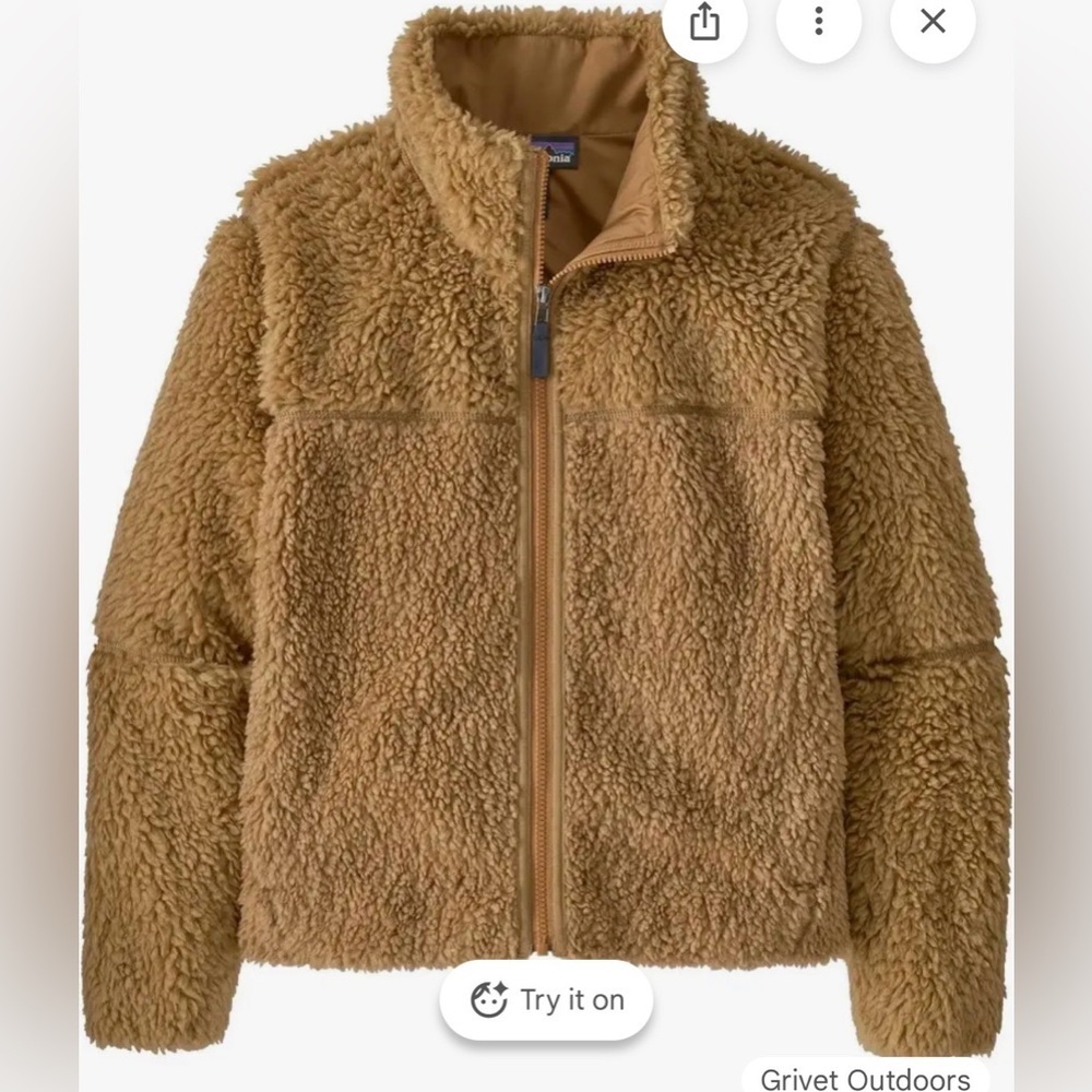 Patagonia Lunar Dusk Jacket Nest Brown M - Picture 3 of 8